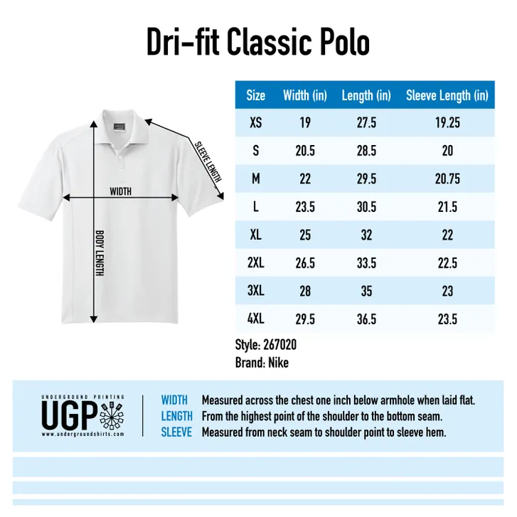 Nike Golf Dri Fit Classic Sport Shirt - Varsity Red - hobeybaker.com