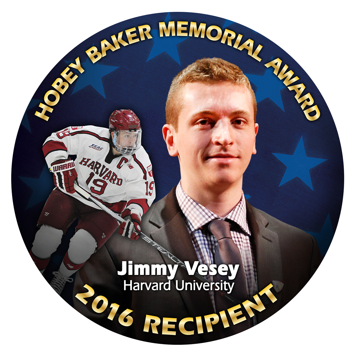JIMMY VESEY WINS 2016 HOBEY BAKER AWARD – Hobey Baker Memorial Award