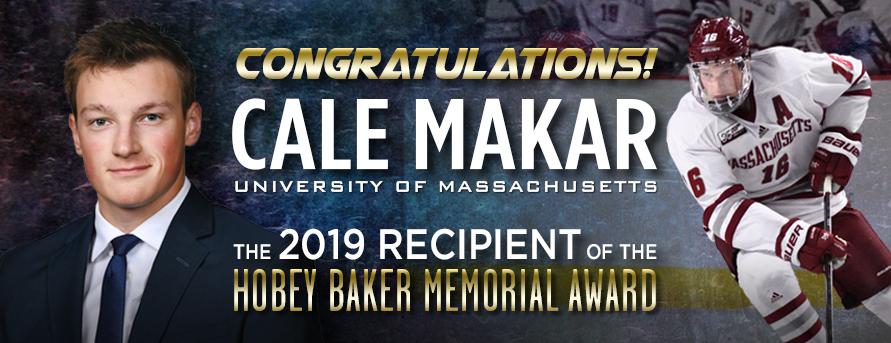 Bandits alumnus Cale Makar wins Hobey Baker Award