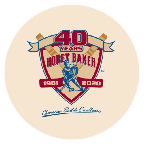 Commemorative Hockey Puck 2014 Hobey Baker Winner Puck Johnny Gaudreau 